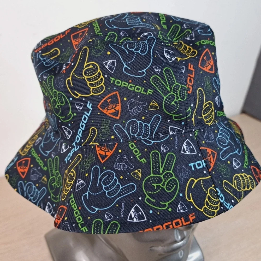 Topgolf Patterned Bucket Hat - Picture 1 of 16